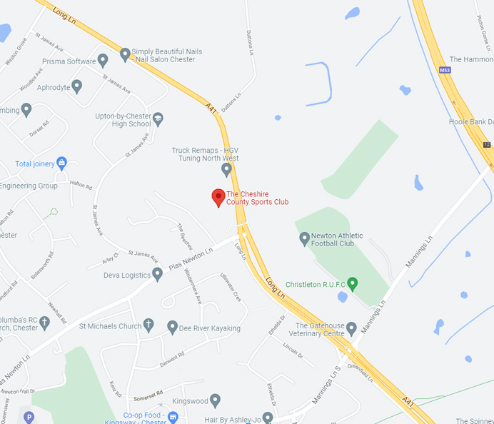 Christleton Map map